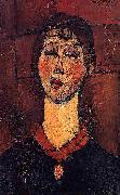 Amedeo Modigliani Madame Dorival France oil painting artist